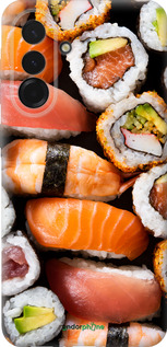 Силиконовый чехол Суши v3 для Samsung Galaxy A36 - 5540u-3836 изображение 