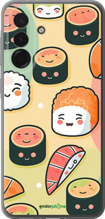 Силиконовый чехол Суши паттерн для Samsung Galaxy A36 - 5583u-3836 изображение 