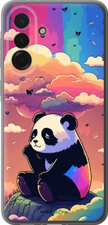 Силіконовий чехол Панда в хмарах для Samsung Galaxy A36 - 5585u-3836 изображение 