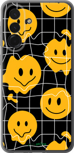 Силіконовий чехол Смайли v3 для Samsung Galaxy A36 - 5623u-3836 изображение 