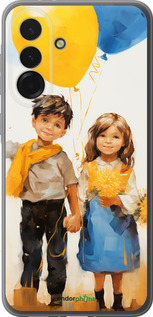 Силіконовий чехол Діти з кульками для Samsung Galaxy A36 - 5659u-3836 изображение 