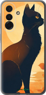 Силиконовый чехол Черная кошка v2 для Samsung Galaxy A36 - 5830u-3836 изображение 