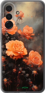 Силиконовый чехол Оранжевые розы для Samsung Galaxy A36 - 5944u-3836 изображение 