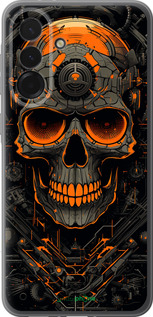 Силиконовый чехол Череп для Samsung Galaxy A36 - 5952u-3836 изображение 