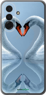 Силиконовый чехол Лебеди для Samsung Galaxy A36 - 6007u-3836 изображение 