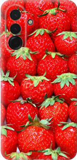 Силиконовый чехол Клубника для Samsung Galaxy A36 - 6020u-3836 изображение 