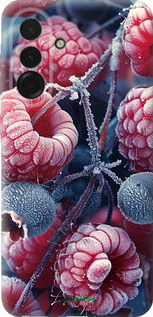 Силиконовый чехол Морозные ягоды для Samsung Galaxy A36 - 6033u-3836 изображение 