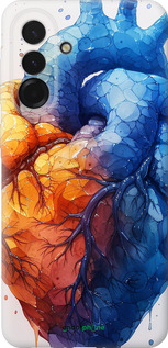 Силіконовий чехол Арт-серце для Samsung Galaxy A36 - 6034u-3836 изображение 