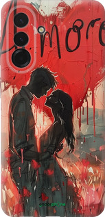 Силиконовый чехол Amore для Samsung Galaxy A36 - 6047u-3836 изображение 