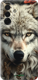 Силіконовий чехол Вовчий погляд для Samsung Galaxy A36 - 6066u-3836 изображение 