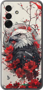 Силиконовый чехол Рубиновый орел для Samsung Galaxy A36 - 6103u-3836 изображение 