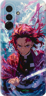 Силіконовий чехол Танджиро Камадо: Клинок, що розсікає демонів для Samsung Galaxy A36 - 6111u-3836 изображение 