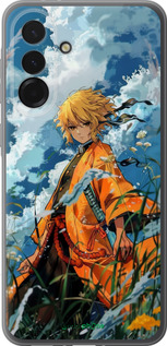 Силиконовый чехол Zenitsu Agatsuma для Samsung Galaxy A36 - 6117u-3836 изображение 