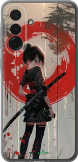 Силиконовый чехол Сумерки воина: Танец с катаной для Samsung Galaxy A36 - 6123u-3836 изображение 