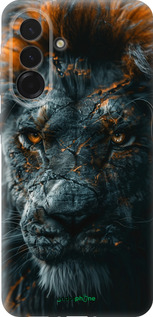 Силиконовый чехол Пламенный лев для Samsung Galaxy A36 - 6153u-3836 изображение 