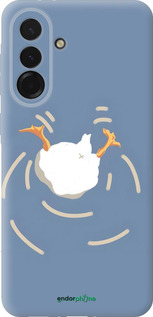 Силиконовый чехол Гусь ныряет для Samsung Galaxy A36 - 6275u-3836 изображение 