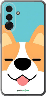 Силиконовый чехол Корги для Samsung Galaxy A36 - 6280u-3836 изображение 