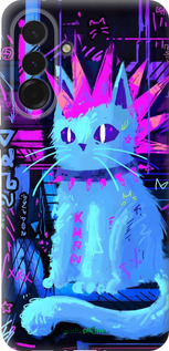 Силіконовий чехол Кіт панк для Samsung Galaxy A36 - 6311u-3836 изображение 