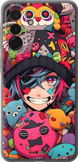 Силіконовий чехол Аніме хлопець для Samsung Galaxy A36 - 6317u-3836 изображение 