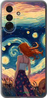 Силиконовый чехол Девушка Арт для Samsung Galaxy A36 - 6325u-3836 изображение 