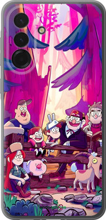 Силиконовый чехол Гравити Фолз для Samsung Galaxy A36 - 6365u-3836 изображение 