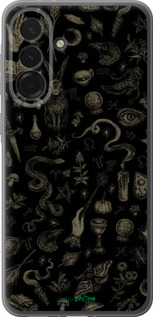 Силиконовый чехол Мистический коллаж с травами и магическими символами для Samsung Galaxy A36 - 6428u-3836 изображение 