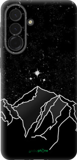 Силиконовый чехол Минималистический горный пейзаж для Samsung Galaxy A36 - 6438u-3836 изображение 