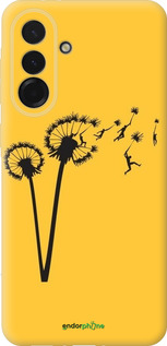 Силиконовый чехол Минимализм одуванчики для Samsung Galaxy A36 - 6449u-3836 изображение 