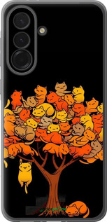 Силиконовый чехол Дерево и котики для Samsung Galaxy A36 - 6516u-3836 изображение 