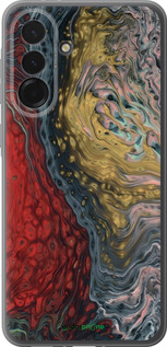 Силиконовый чехол С изображением абстрактной живописи для Samsung Galaxy A36 - 6530u-3836 изображение 