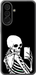 Силіконовий чехол Скелет робить Selfie для Samsung Galaxy A36 - 6535u-3836 изображение 