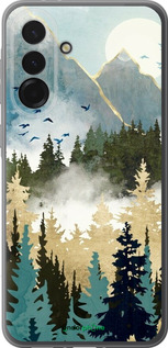 Силіконовий чехол Із зображенням лісового пейзажу для Samsung Galaxy A36 - 6548u-3836 изображение 