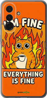 Силиконовый чехол 'Funny Cat' для Samsung Galaxy A36 изображение 5