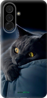Силіконовий чохол 'Димчастий кіт' для Samsung Galaxy A36 зображення 2