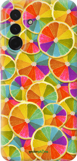 Силиконовый чехол Разноцветные дольки лимона для Samsung Galaxy A36 - 861u-3836 изображение 