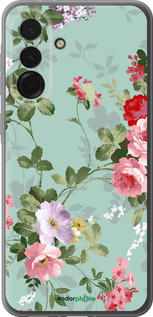 Силиконовый чехол Цветочные обои 2 для Samsung Galaxy A36 - 862u-3836 изображение 
