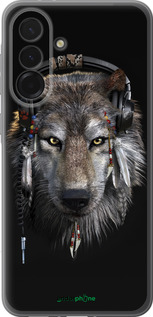 Силіконовий чехол Вовк-меломан для Samsung Galaxy A36 - 875u-3836 изображение 