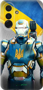 Силиконовый чехол Украинский киборг для Samsung Galaxy A36 - 980u-3836 изображение 