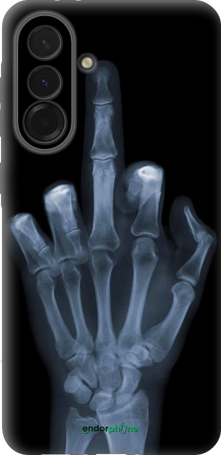 Силиконовый чехол Рука через рентген для Samsung Galaxy A36 - 1007u-3836 изображение 