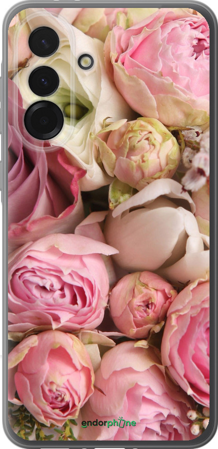 Силиконовый чехол Розы v2 для Samsung Galaxy A36 - 2320u-3836 изображение 