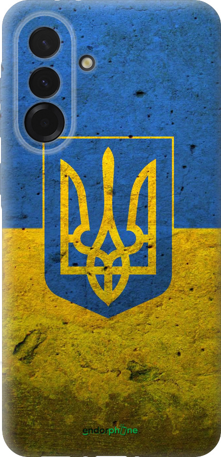 Силиконовый чехол Флаг и герб Украины 2 для Samsung Galaxy A36 - 378u-3836 изображение 