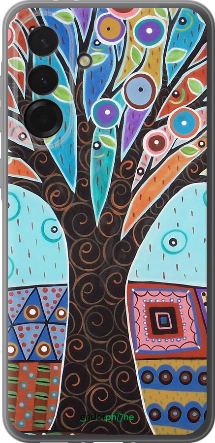 Силіконовий чехол Арт-дерево для Samsung Galaxy A36 - 4008u-3836 изображение 