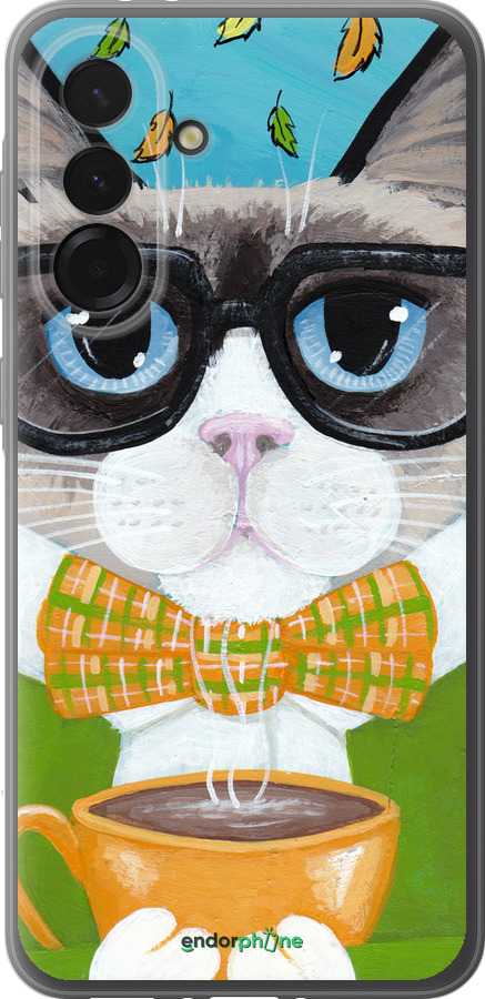 Силиконовый чехол Cat&Coffee для Samsung Galaxy A36 - 4053u-3836 изображение 