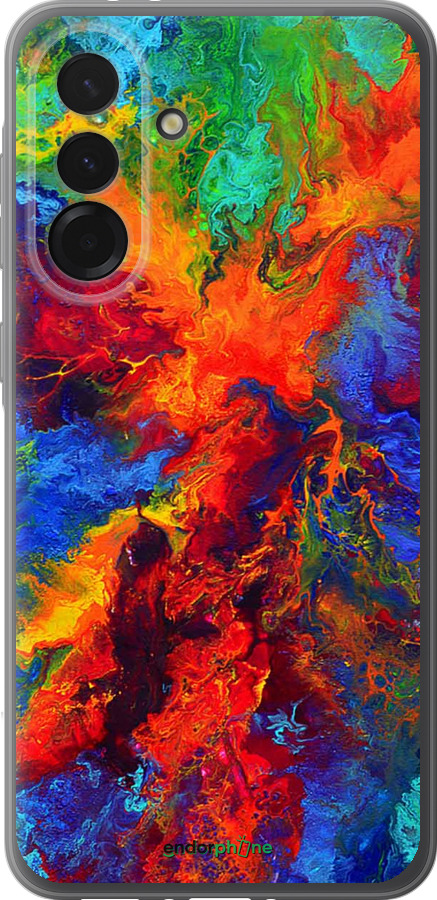 Силиконовый чехол Акварель на холсте для Samsung Galaxy A36 - 4150u-3836 изображение 