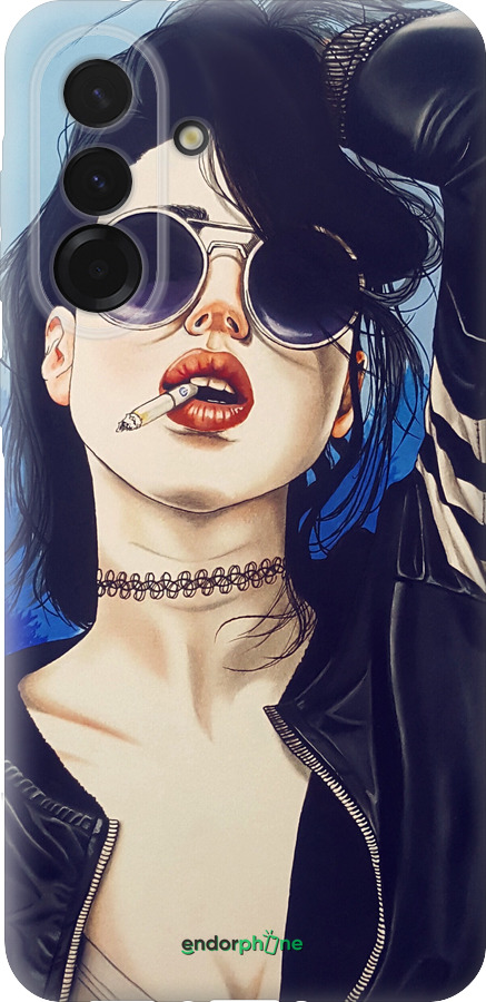 Силиконовый чехол Девушка на стиле для Samsung Galaxy A36 - 4151u-3836 изображение 