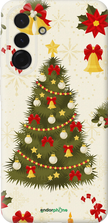 Силіконовий чехол Новорічна ялинка для Samsung Galaxy A36 - 4198u-3836 изображение 