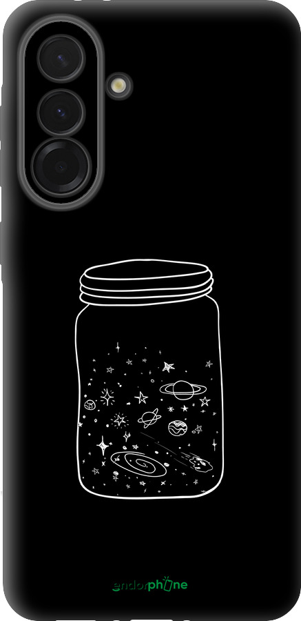 Силиконовый чехол Космос в банке для Samsung Galaxy A36 - 4297u-3836 изображение 