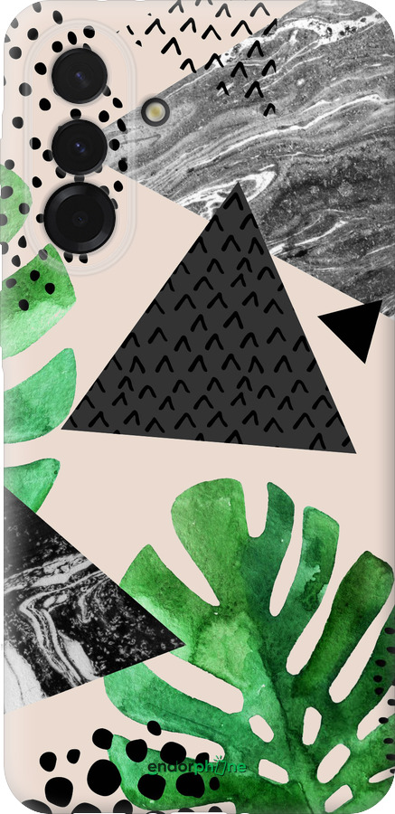 Силиконовый чехол Монстера для Samsung Galaxy A36 - 4304u-3836 изображение 