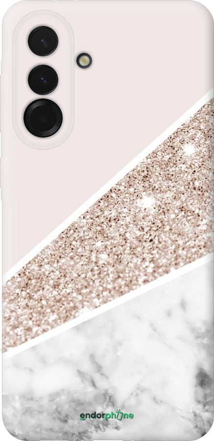 Силиконовый чехол Пастельный мрамор для Samsung Galaxy A36 - 4342u-3836 изображение 