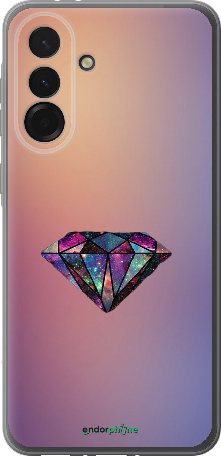 Силиконовый чехол Диамант для Samsung Galaxy A36 - 4352u-3836 изображение 